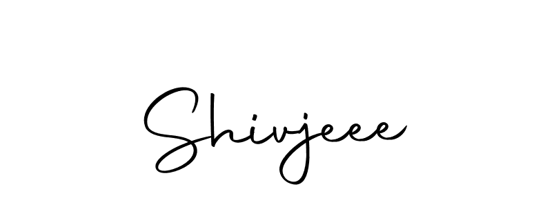 Create a beautiful signature design for name Shivjeee. With this signature (Autography-DOLnW) fonts, you can make a handwritten signature for free. Shivjeee signature style 10 images and pictures png
