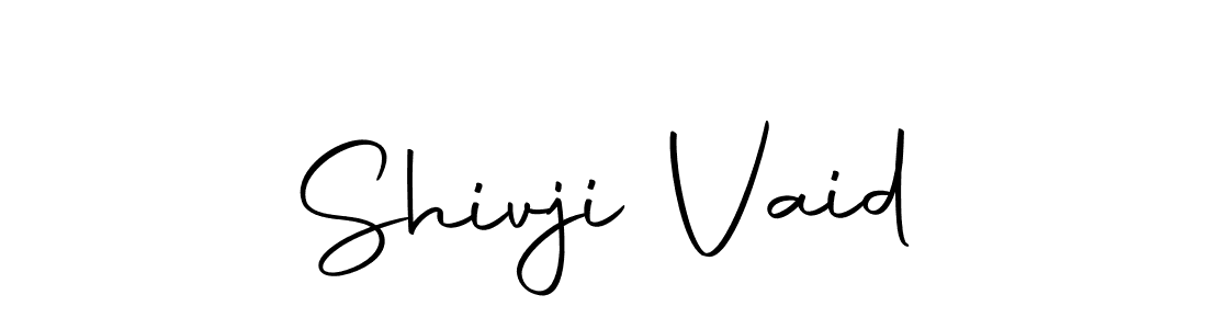 Create a beautiful signature design for name Shivji Vaid. With this signature (Autography-DOLnW) fonts, you can make a handwritten signature for free. Shivji Vaid signature style 10 images and pictures png