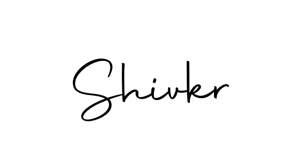 Create a beautiful signature design for name Shivkr. With this signature (Autography-DOLnW) fonts, you can make a handwritten signature for free. Shivkr signature style 10 images and pictures png