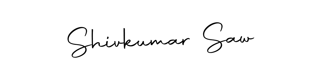 Create a beautiful signature design for name Shivkumar Saw. With this signature (Autography-DOLnW) fonts, you can make a handwritten signature for free. Shivkumar Saw signature style 10 images and pictures png