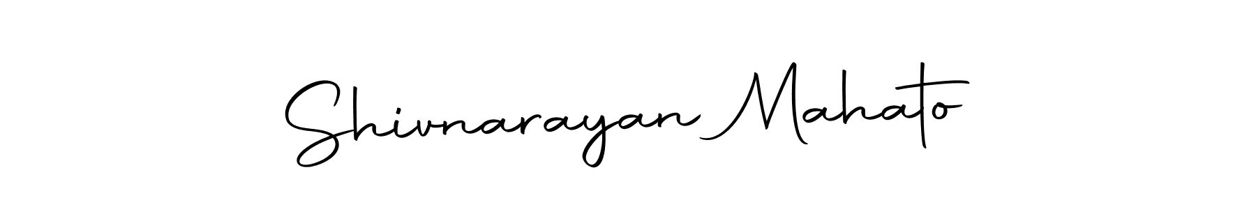 Use a signature maker to create a handwritten signature online. With this signature software, you can design (Autography-DOLnW) your own signature for name Shivnarayan Mahato. Shivnarayan Mahato signature style 10 images and pictures png