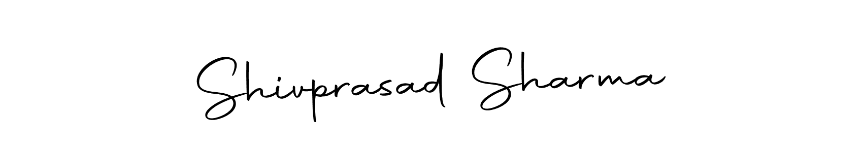 Design your own signature with our free online signature maker. With this signature software, you can create a handwritten (Autography-DOLnW) signature for name Shivprasad Sharma. Shivprasad Sharma signature style 10 images and pictures png