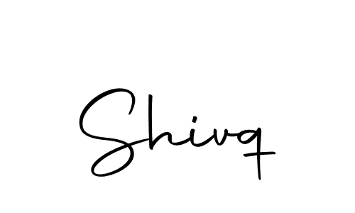 Design your own signature with our free online signature maker. With this signature software, you can create a handwritten (Autography-DOLnW) signature for name Shivq. Shivq signature style 10 images and pictures png