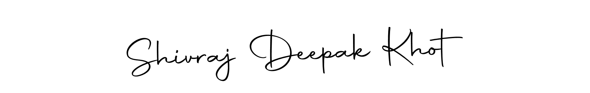 The best way (Autography-DOLnW) to make a short signature is to pick only two or three words in your name. The name Shivraj Deepak Khot include a total of six letters. For converting this name. Shivraj Deepak Khot signature style 10 images and pictures png