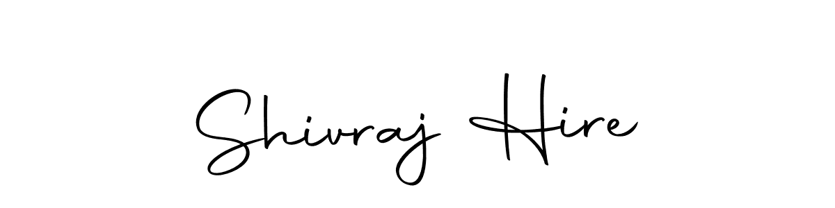Use a signature maker to create a handwritten signature online. With this signature software, you can design (Autography-DOLnW) your own signature for name Shivraj Hire. Shivraj Hire signature style 10 images and pictures png