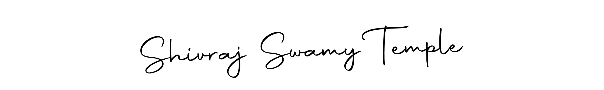 Design your own signature with our free online signature maker. With this signature software, you can create a handwritten (Autography-DOLnW) signature for name Shivraj Swamy Temple. Shivraj Swamy Temple signature style 10 images and pictures png