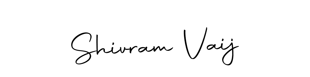 Make a beautiful signature design for name Shivram Vaij. With this signature (Autography-DOLnW) style, you can create a handwritten signature for free. Shivram Vaij signature style 10 images and pictures png