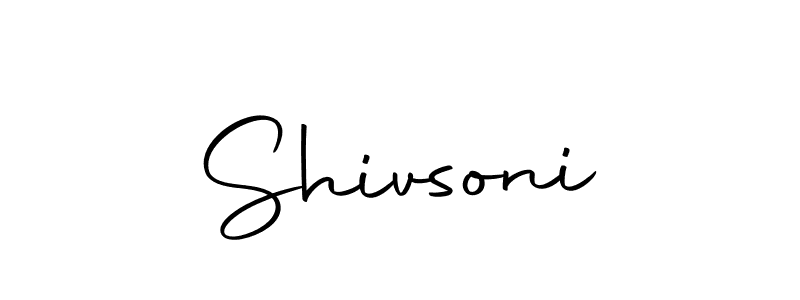 Make a beautiful signature design for name Shivsoni. Use this online signature maker to create a handwritten signature for free. Shivsoni signature style 10 images and pictures png