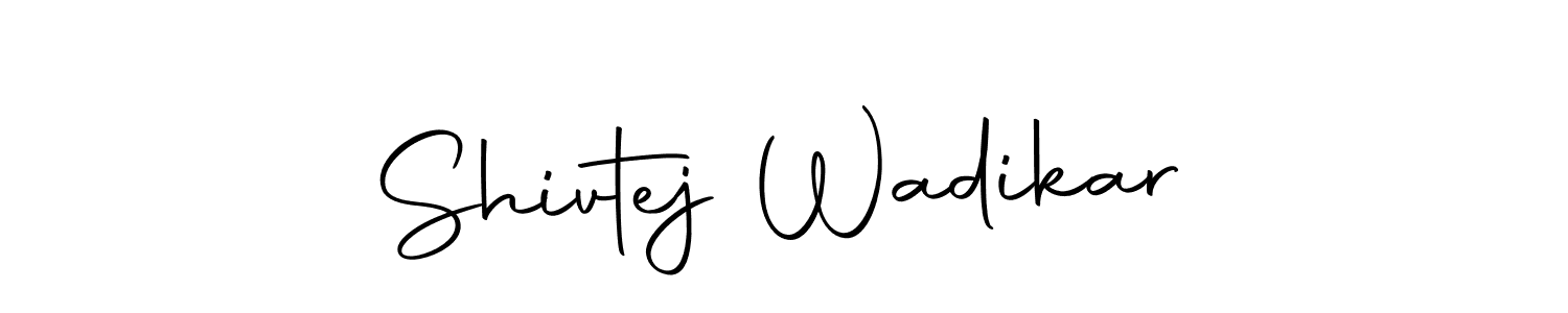 if you are searching for the best signature style for your name Shivtej Wadikar. so please give up your signature search. here we have designed multiple signature styles  using Autography-DOLnW. Shivtej Wadikar signature style 10 images and pictures png