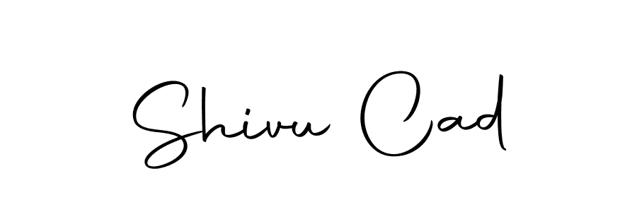 Similarly Autography-DOLnW is the best handwritten signature design. Signature creator online .You can use it as an online autograph creator for name Shivu Cad. Shivu Cad signature style 10 images and pictures png