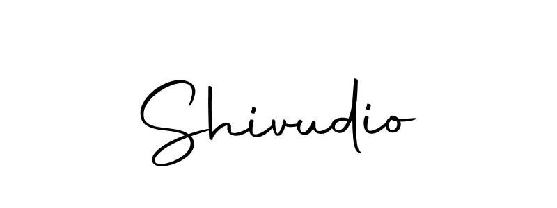 Make a beautiful signature design for name Shivudio. With this signature (Autography-DOLnW) style, you can create a handwritten signature for free. Shivudio signature style 10 images and pictures png