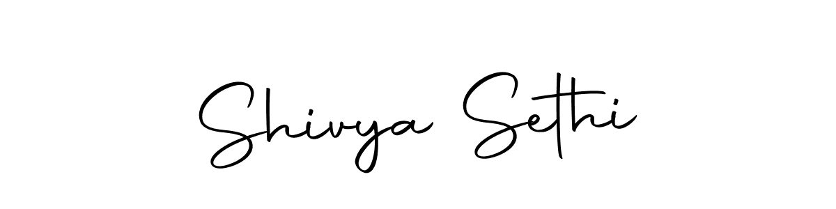 Make a beautiful signature design for name Shivya Sethi. With this signature (Autography-DOLnW) style, you can create a handwritten signature for free. Shivya Sethi signature style 10 images and pictures png