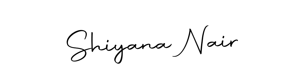 You should practise on your own different ways (Autography-DOLnW) to write your name (Shiyana Nair) in signature. don't let someone else do it for you. Shiyana Nair signature style 10 images and pictures png