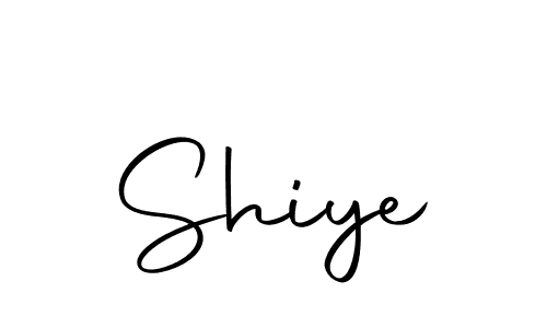 Create a beautiful signature design for name Shiye. With this signature (Autography-DOLnW) fonts, you can make a handwritten signature for free. Shiye signature style 10 images and pictures png