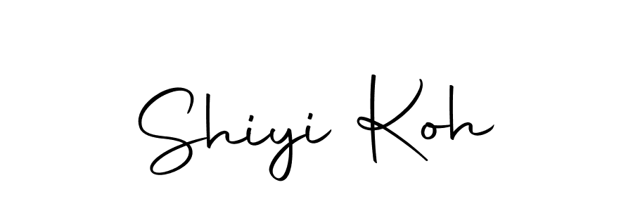 Make a beautiful signature design for name Shiyi Koh. Use this online signature maker to create a handwritten signature for free. Shiyi Koh signature style 10 images and pictures png