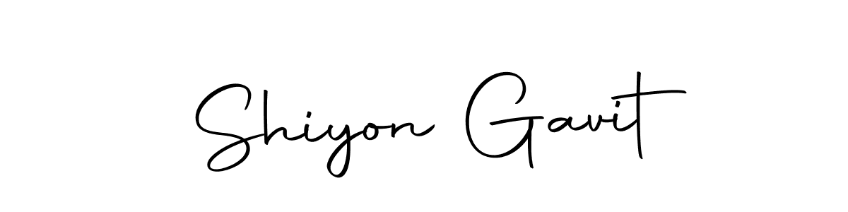 Make a short Shiyon Gavit signature style. Manage your documents anywhere anytime using Autography-DOLnW. Create and add eSignatures, submit forms, share and send files easily. Shiyon Gavit signature style 10 images and pictures png