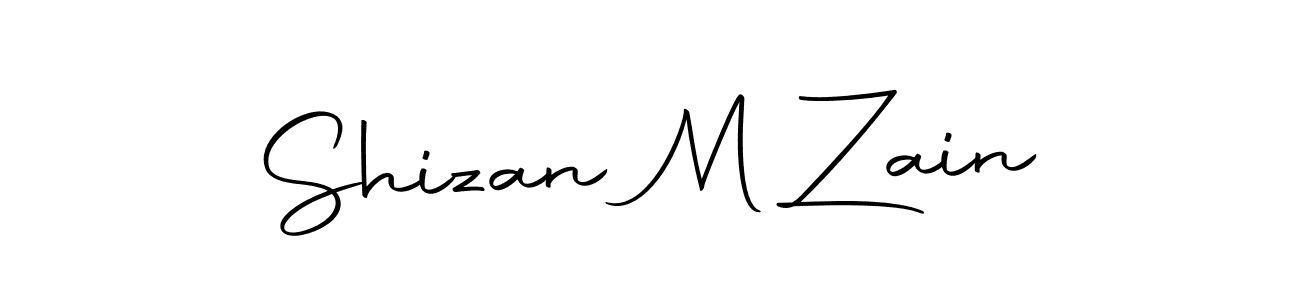 Also we have Shizan M Zain name is the best signature style. Create professional handwritten signature collection using Autography-DOLnW autograph style. Shizan M Zain signature style 10 images and pictures png