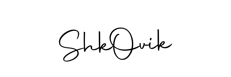 You can use this online signature creator to create a handwritten signature for the name Shk  Ovik. This is the best online autograph maker. Shk  Ovik signature style 10 images and pictures png