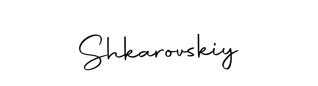 Make a beautiful signature design for name Shkarovskiy. With this signature (Autography-DOLnW) style, you can create a handwritten signature for free. Shkarovskiy signature style 10 images and pictures png