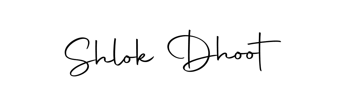 Also You can easily find your signature by using the search form. We will create Shlok Dhoot name handwritten signature images for you free of cost using Autography-DOLnW sign style. Shlok Dhoot signature style 10 images and pictures png