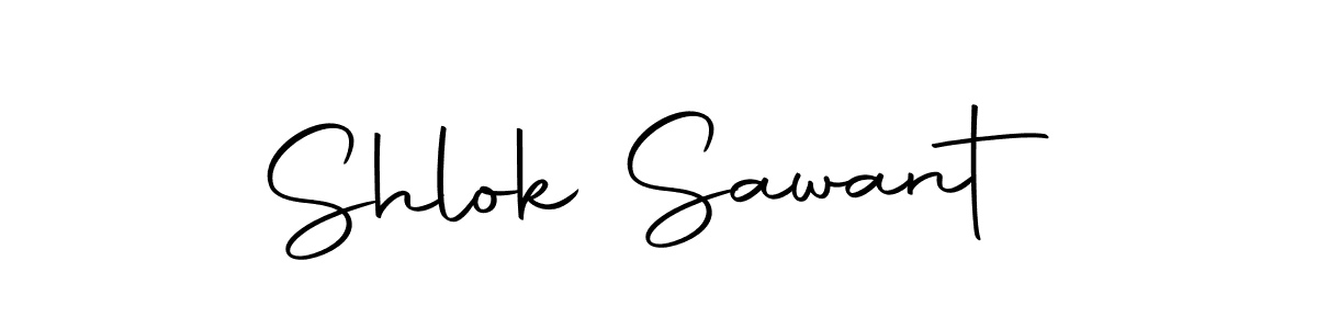 Here are the top 10 professional signature styles for the name Shlok Sawant. These are the best autograph styles you can use for your name. Shlok Sawant signature style 10 images and pictures png