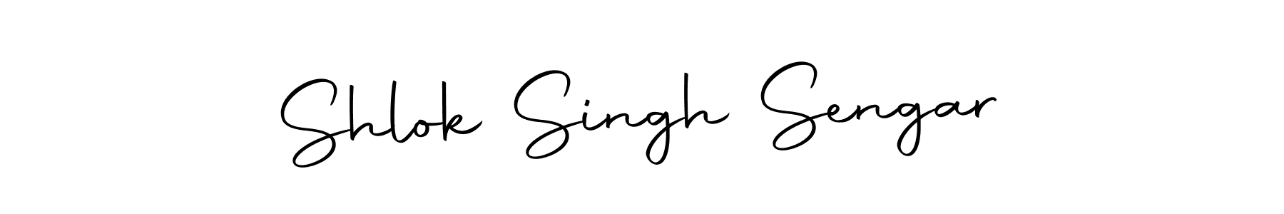 if you are searching for the best signature style for your name Shlok Singh Sengar. so please give up your signature search. here we have designed multiple signature styles  using Autography-DOLnW. Shlok Singh Sengar signature style 10 images and pictures png