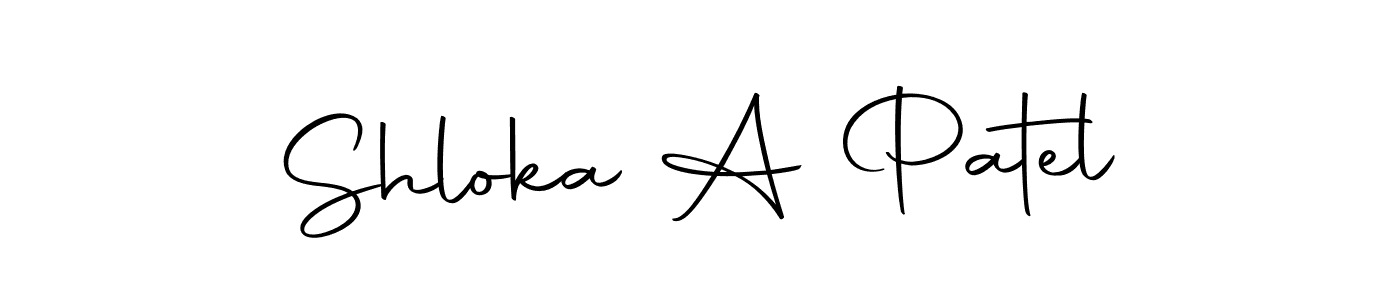 It looks lik you need a new signature style for name Shloka A Patel. Design unique handwritten (Autography-DOLnW) signature with our free signature maker in just a few clicks. Shloka A Patel signature style 10 images and pictures png