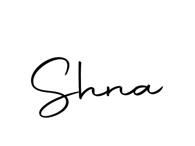 Use a signature maker to create a handwritten signature online. With this signature software, you can design (Autography-DOLnW) your own signature for name Shna. Shna signature style 10 images and pictures png