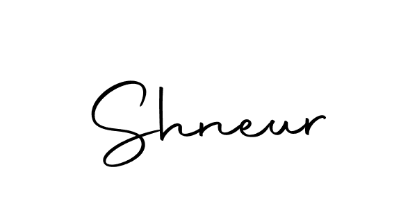 The best way (Autography-DOLnW) to make a short signature is to pick only two or three words in your name. The name Shneur include a total of six letters. For converting this name. Shneur signature style 10 images and pictures png