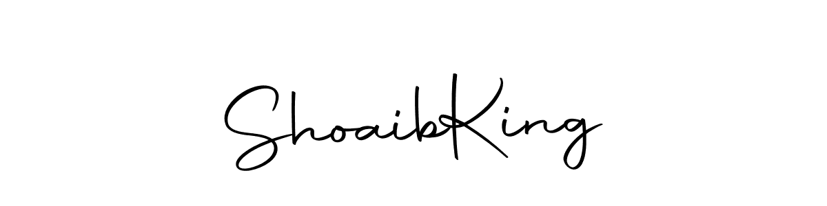 Make a beautiful signature design for name Shoaib  King. With this signature (Autography-DOLnW) style, you can create a handwritten signature for free. Shoaib  King signature style 10 images and pictures png