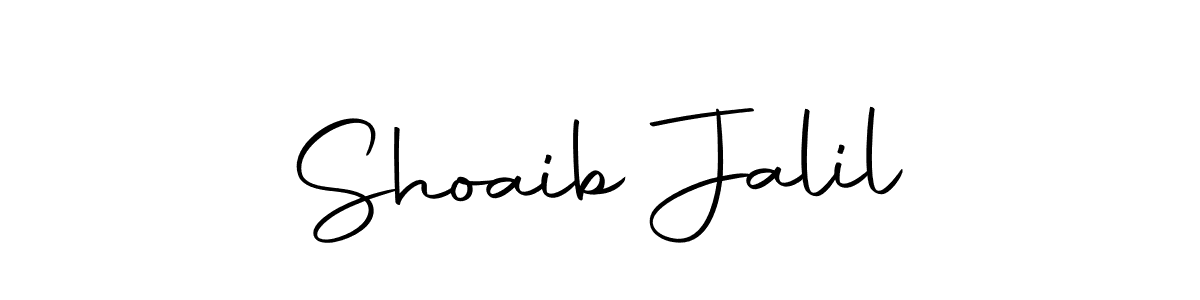 Shoaib Jalil stylish signature style. Best Handwritten Sign (Autography-DOLnW) for my name. Handwritten Signature Collection Ideas for my name Shoaib Jalil. Shoaib Jalil signature style 10 images and pictures png