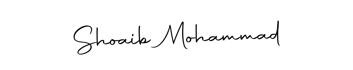 Use a signature maker to create a handwritten signature online. With this signature software, you can design (Autography-DOLnW) your own signature for name Shoaib Mohammad. Shoaib Mohammad signature style 10 images and pictures png