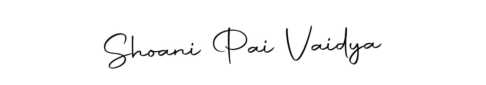 Here are the top 10 professional signature styles for the name Shoani Pai Vaidya. These are the best autograph styles you can use for your name. Shoani Pai Vaidya signature style 10 images and pictures png