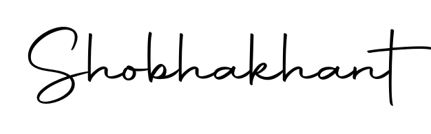 Designed for modern professionals: Shobhakhant name signature crafted with Autography-DOLnW script. Ready for digital PDF workflows. Shobhakhant signature style 10 images and pictures png