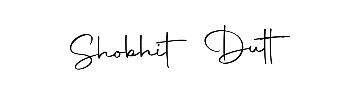 Shobhit Dutt stylish signature style. Best Handwritten Sign (Autography-DOLnW) for my name. Handwritten Signature Collection Ideas for my name Shobhit Dutt. Shobhit Dutt signature style 10 images and pictures png