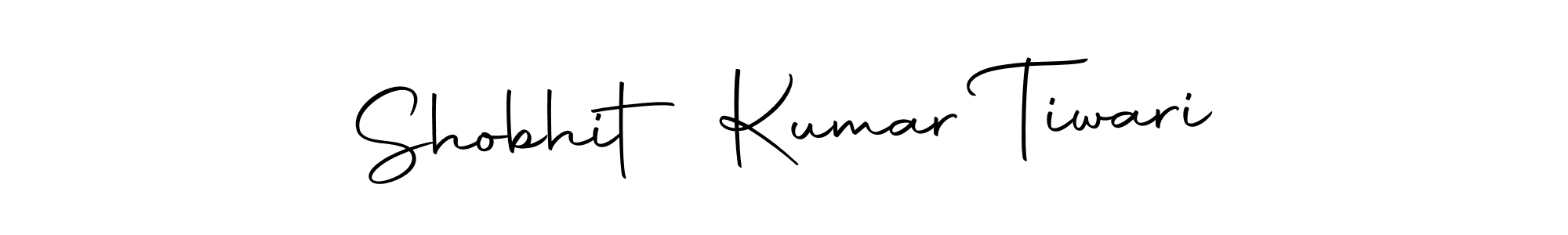 Create a beautiful signature design for name Shobhit Kumar Tiwari. With this signature (Autography-DOLnW) fonts, you can make a handwritten signature for free. Shobhit Kumar Tiwari signature style 10 images and pictures png