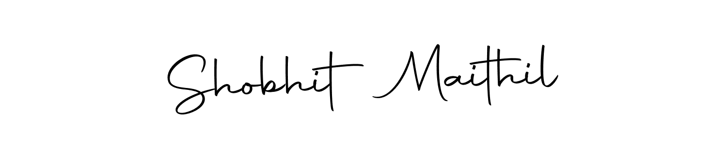 Similarly Autography-DOLnW is the best handwritten signature design. Signature creator online .You can use it as an online autograph creator for name Shobhit Maithil. Shobhit Maithil signature style 10 images and pictures png