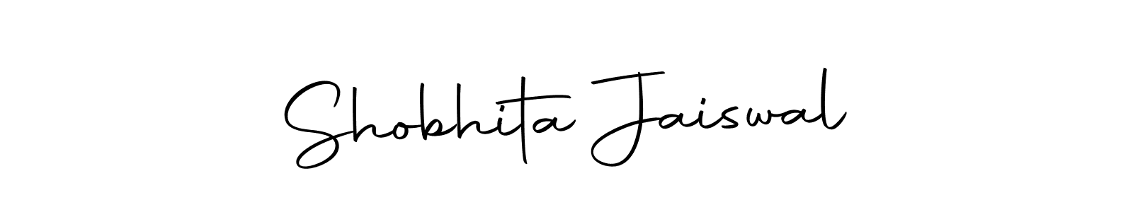 Create a beautiful signature design for name Shobhita Jaiswal. With this signature (Autography-DOLnW) fonts, you can make a handwritten signature for free. Shobhita Jaiswal signature style 10 images and pictures png