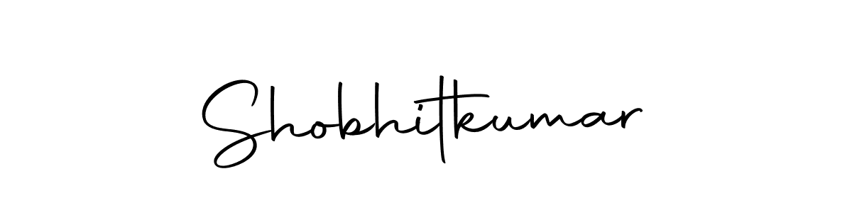 Create a beautiful signature design for name Shobhitkumar. With this signature (Autography-DOLnW) fonts, you can make a handwritten signature for free. Shobhitkumar signature style 10 images and pictures png