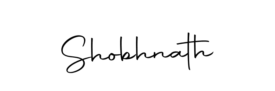 Make a beautiful signature design for name Shobhnath. Use this online signature maker to create a handwritten signature for free. Shobhnath signature style 10 images and pictures png