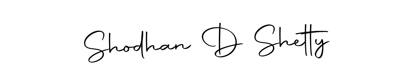 Also we have Shodhan D Shetty name is the best signature style. Create professional handwritten signature collection using Autography-DOLnW autograph style. Shodhan D Shetty signature style 10 images and pictures png