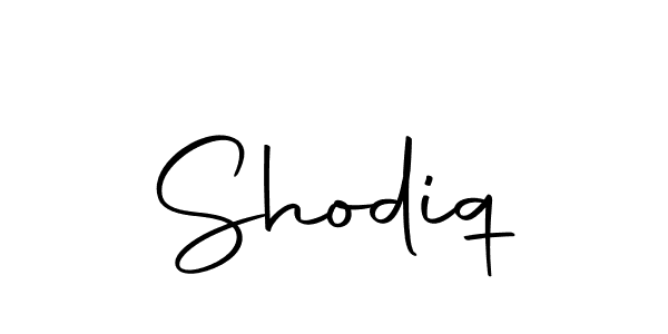Design your own signature with our free online signature maker. With this signature software, you can create a handwritten (Autography-DOLnW) signature for name Shodiq. Shodiq signature style 10 images and pictures png