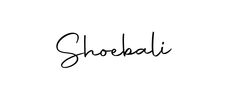 Make a beautiful signature design for name Shoebali. Use this online signature maker to create a handwritten signature for free. Shoebali signature style 10 images and pictures png