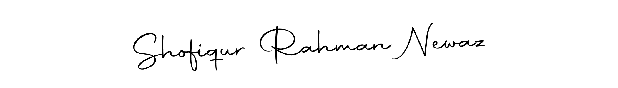 How to make Shofiqur Rahman Newaz name signature. Use Autography-DOLnW style for creating short signs online. This is the latest handwritten sign. Shofiqur Rahman Newaz signature style 10 images and pictures png