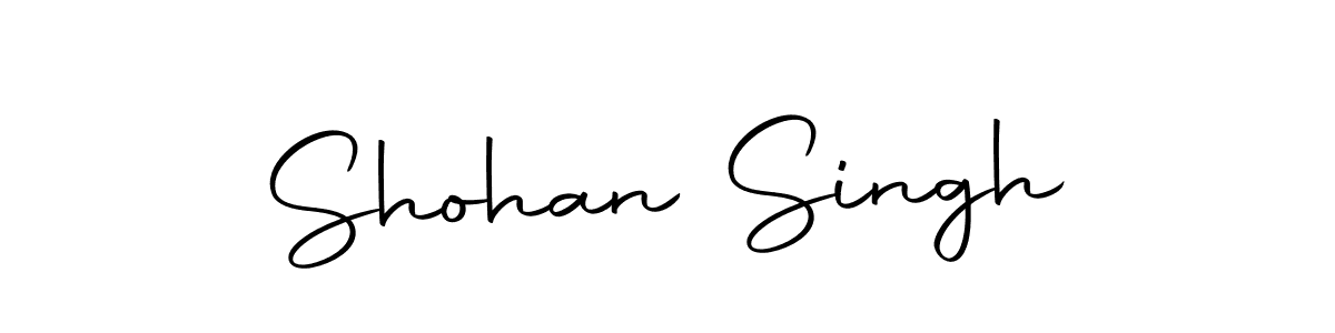 Make a beautiful signature design for name Shohan Singh. With this signature (Autography-DOLnW) style, you can create a handwritten signature for free. Shohan Singh signature style 10 images and pictures png