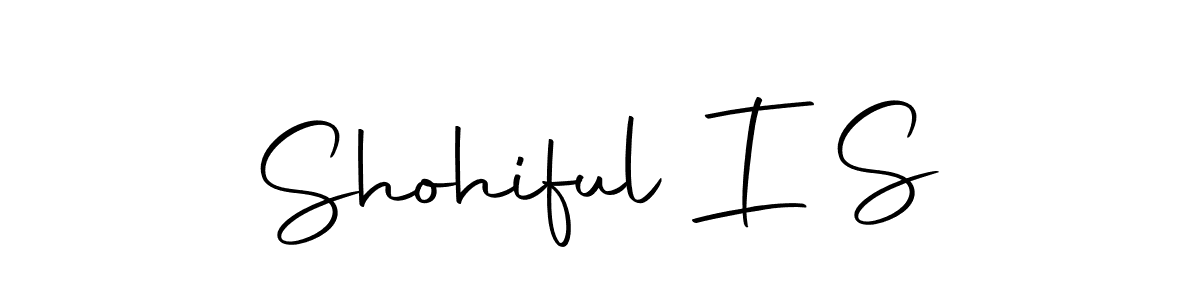 The best way (Autography-DOLnW) to make a short signature is to pick only two or three words in your name. The name Shohiful I S include a total of six letters. For converting this name. Shohiful I S signature style 10 images and pictures png