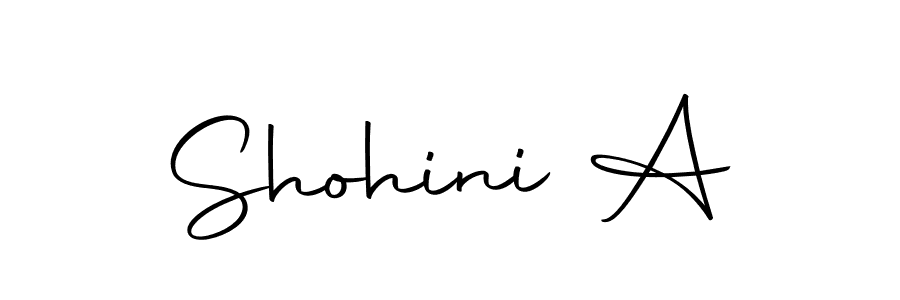 You should practise on your own different ways (Autography-DOLnW) to write your name (Shohini A) in signature. don't let someone else do it for you. Shohini A signature style 10 images and pictures png