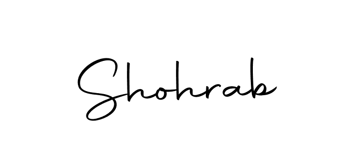 It looks lik you need a new signature style for name Shohrab. Design unique handwritten (Autography-DOLnW) signature with our free signature maker in just a few clicks. Shohrab signature style 10 images and pictures png