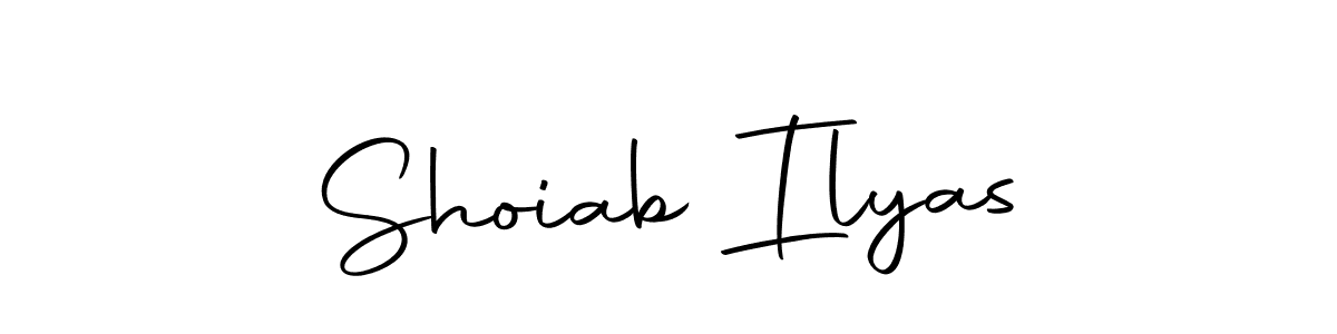 Make a beautiful signature design for name Shoiab Ilyas. With this signature (Autography-DOLnW) style, you can create a handwritten signature for free. Shoiab Ilyas signature style 10 images and pictures png