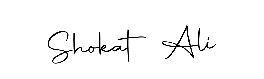 Make a beautiful signature design for name Shokat Ali. With this signature (Autography-DOLnW) style, you can create a handwritten signature for free. Shokat Ali signature style 10 images and pictures png